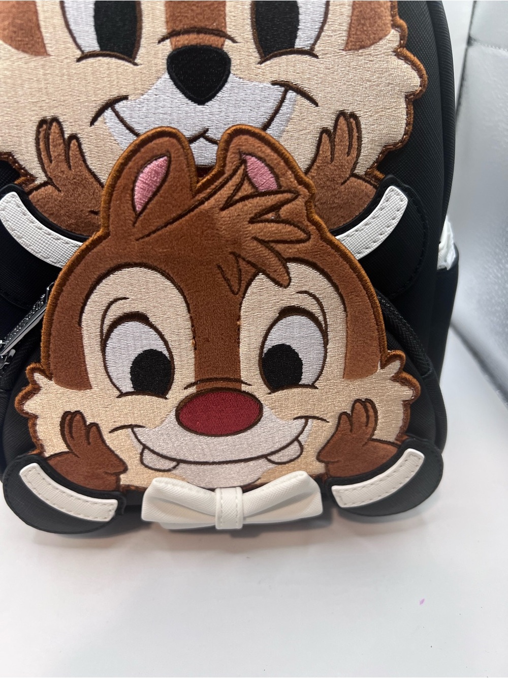NWT Disney Loungefly Chip 'n' Dale Character Backpack mini backpack - Picture 2 of 11